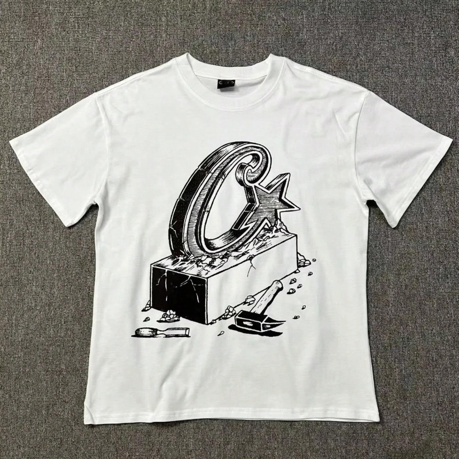 unisex Wounisex Fashion 2025 Streetwear T-Shirt Luxury Brand Short Sleeve Tshirt Clothes Designer Tee Hip Hop Tops Y2k T Shirt S разноцветный
