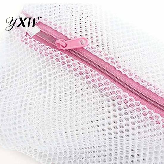 Zipper Bag 3Pcs/Set Underwear Washing Comfortable Delicate Mesh Multifunctional Cloth Pouch for Student