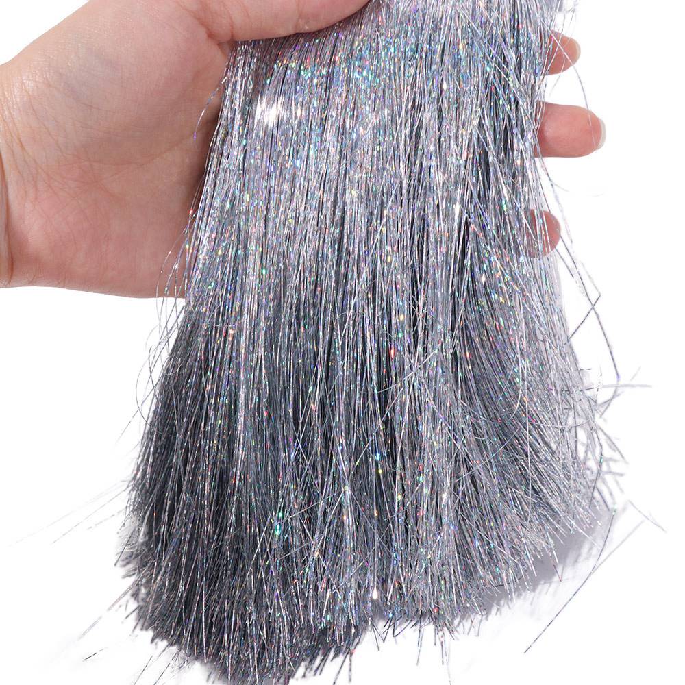 

5000Pcs 47cm Colorful Silk Decoration Dazzling Light Weight Christmas Tree Metal Wire Durable Reusable золотой
