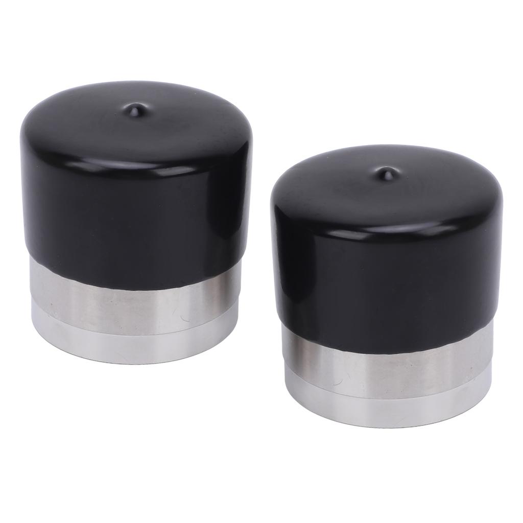 2 Stück Anhänger Radlager Schutz Edelstahl Radnabenlager Mittelabdeckung 1,980 Zoll Durchmesser Anhänger