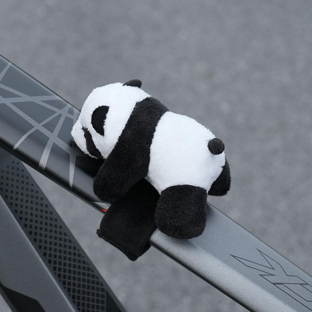 New Plush Capybara Handlebar Decor Brown White Black Cartoon Capybara Front Beam Doll Capybara Puppet Cycling Accessories