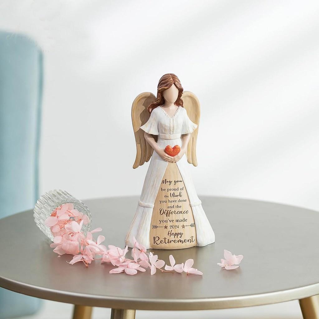Resin Charming Angel Figurine For Home Decoration Gift For Teachers And Loved Ones