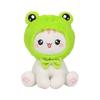 Shark Frog Strawberry Octopus Sitting Cat Plush Toy Stuffed Birthday Kid Gift