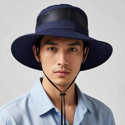 Breathable Outdoor Fisherman Hat Men Summer Sunshade Mountaineering Hat
