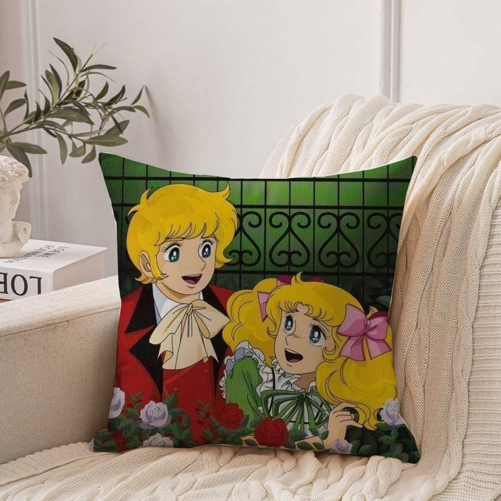 C-Candy Candy Anime Pillow Case Home Decor Throw For Sofa Bed Car Room Decor Gift Idea