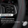 Car Leather Steering Wheel Cover For Citroen C2 C3 C3-XR C4 C5 C6 C4X C5X C4L Xsara Berlingo Picasso Aircross Sega Elysee Jumpy
