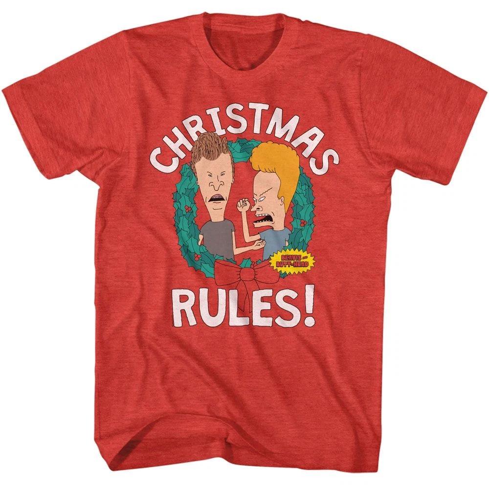 Beavis And Butthead - Christmas Rules - Licensed - Short Sleeve Children s T-shirt 110