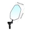 360 Degree Adjustable Rotatable Handlebar Mounted Mirror Handlebar Bicycles Mirror, Bicycles Cycling Rear View Mirrors