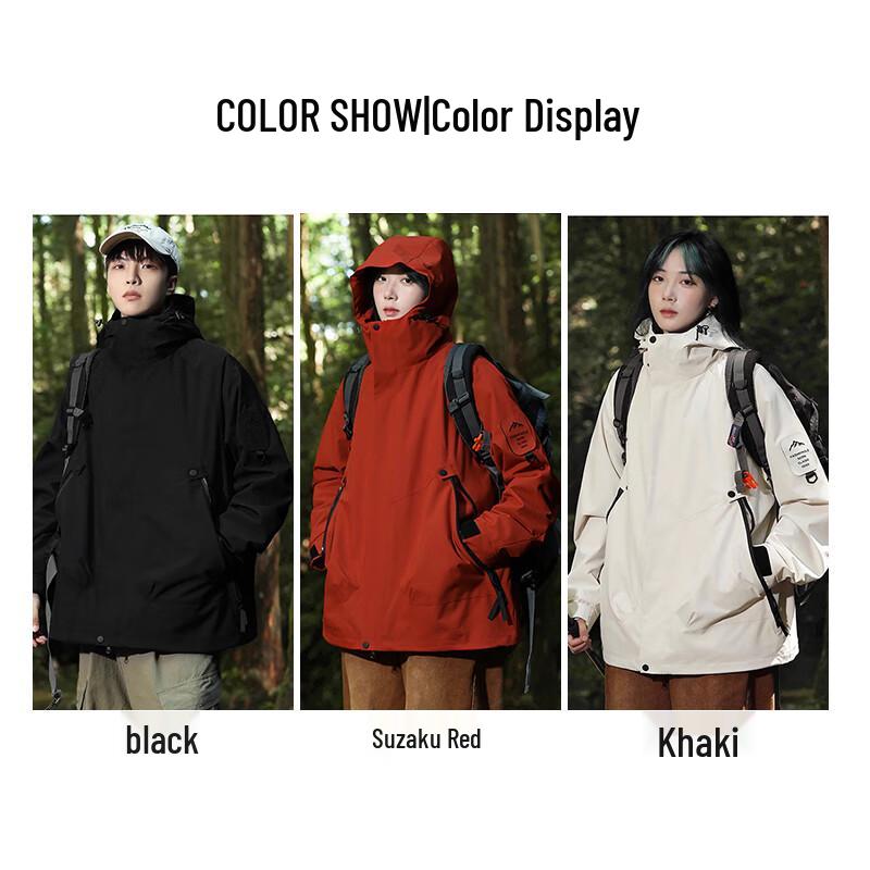 Unisex Outdoor Windproof Waterproof Trekking Jacket