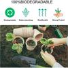 Biodegradable Seed Starter Pots Pulp Paper Transplanters Peat Flower Plant Seedlings Germination Tray Garden Eco Friendly