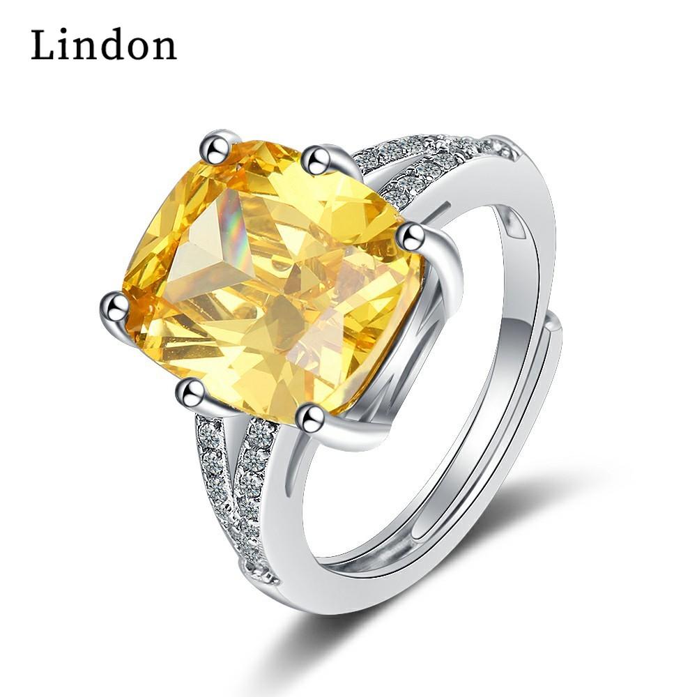 

Классическое кольцо Lindon из медного сплава с цирконием, женские ювелирные изделия, свадебный подарок для вечеринки