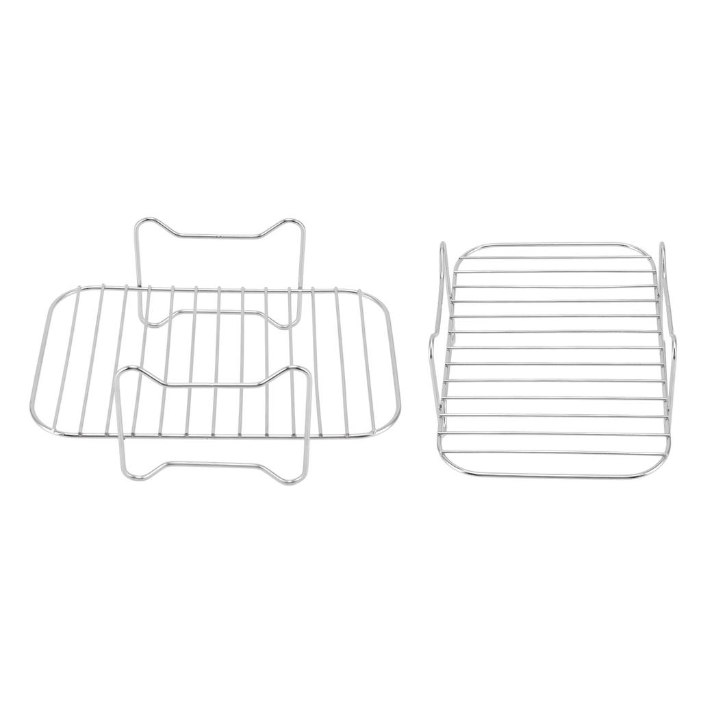 Fritéza Nerezový rošt Fritézové příslušenství Víceúčelový grilovací držák Venkovní BBQ nářadí