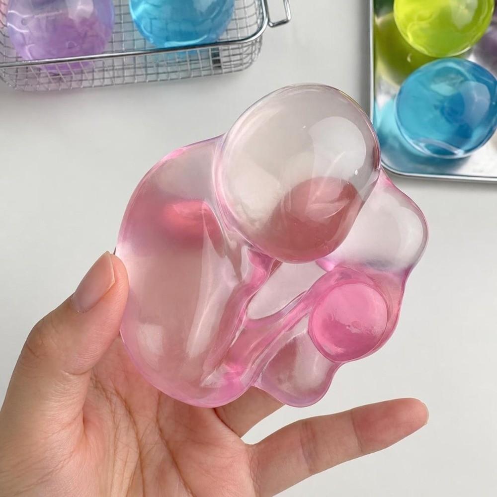 Petrolatum Material Coconut Oil Round Stress Ball Soft Slow Rebound Pinch Toy  For Kids Adults