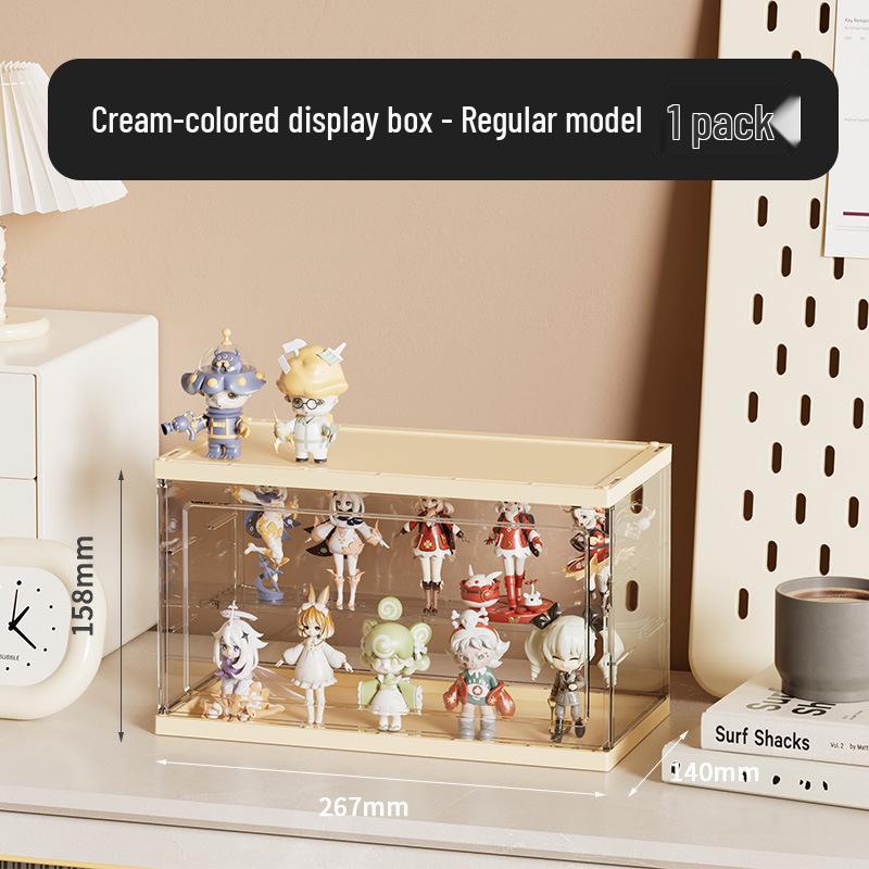 Pop Mart Acrylic Display Box for Toy Figurines and Action Figures