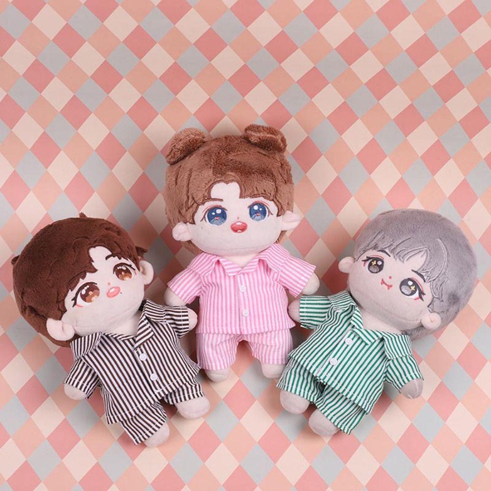 

Модная одежда для сна, комбинезон, 6 стилей, кукольная одежда, костюм, новая кукла, подшерсток, хлопковая кукла 20 см