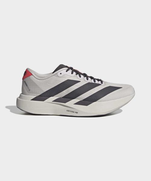 [Adidas] Adizero EVO SL M - Chalk Pearl:Black:Red [KJ3670] 250