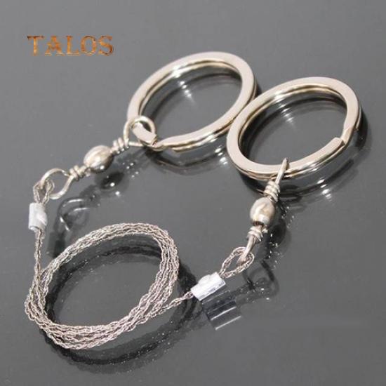 Talos Outdoor Emergency Survival Device Steel Wire Saw Camping Hiking Hunting Climbing Gear