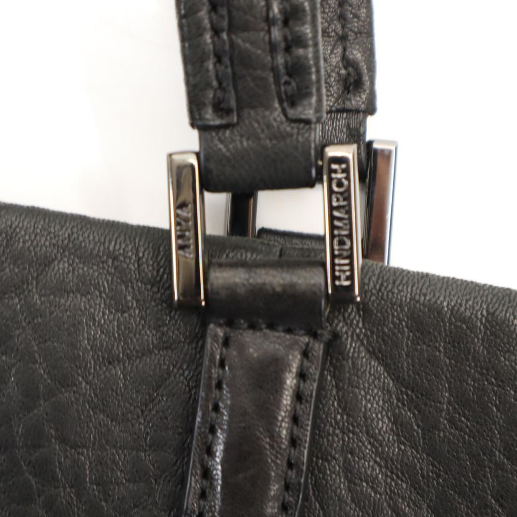 Anya Hindmarch ribbon tassel Tote Bag black Women Used