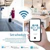 Tuya ZigBee 3.0 Smart Socket EU 16A/20A Energy Monitor Plug APP Remote Voice Control Compatible with Alexa Google Home