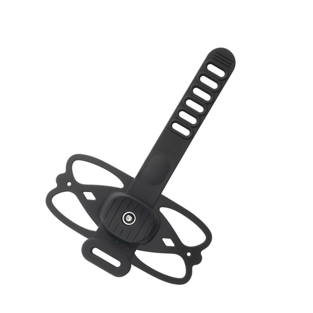 Bike Phone Holder 360 Rotate Adjustable Silicone Strap Mount Universal for Cycling