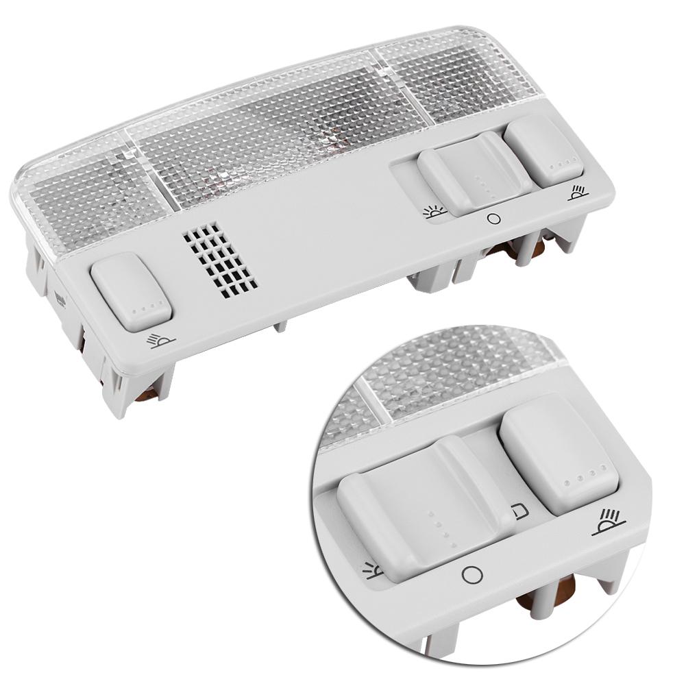 Car Interior Reading Light Dome Lamp for Golf MK4 Bora Passat Skoda Gray 1TD947105