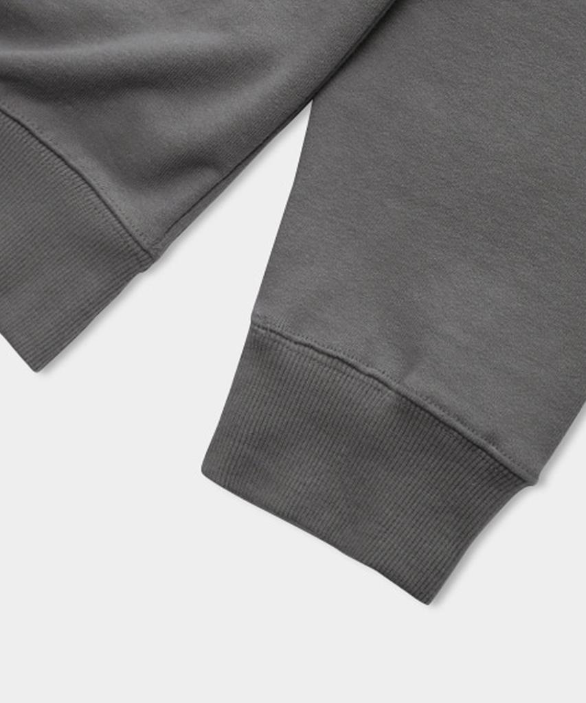 Aimnaseohyumeonbiing Ma-1 Pocket Detail Sweatshirts - Charcoal