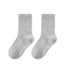 1-12Y Children's Casual Socks Solid Color Teenager Boys Girls Uniform School Sock Cotton Toddlers Infant Baby Socken For Kids
