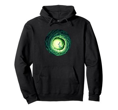 Magical Rabbit Hole Hoodie for Dreamers and Lovers
