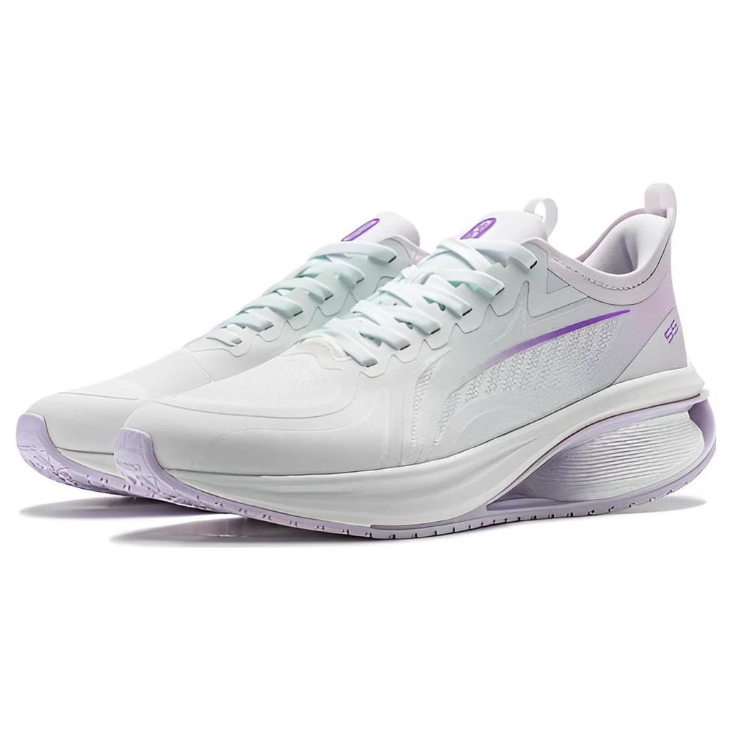 Li Ning WuShi 5S 3.0 Rebound Low top Running Shoes Women's Mist White ARST050-5