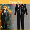 Ținută Cosplay Ishmael din Limbus Company Cu Cămașă Cravată Curea Pentru Joc de Rol