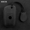 Leather Car Remote Key Case Cover Shell Fob For Bmw F20 F30 G20 F31 F34 F10 G30 F11 X3 F25 X4 I3 M3 M4 1 3 5 Series Accessories