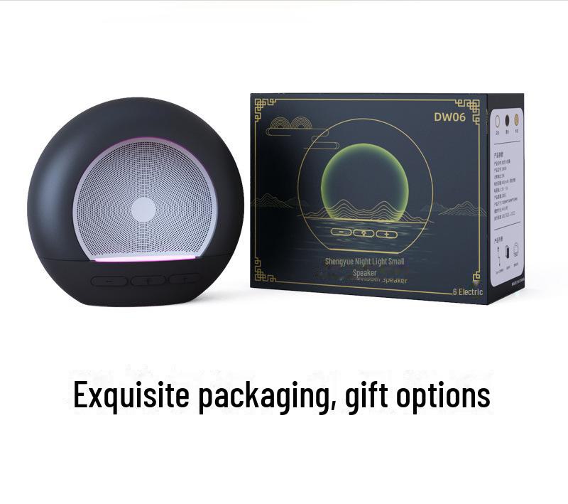 High-Quality Mini Bluetooth Speaker with Night Light - Loud Volume, Perfect for Home Decor and Gifts