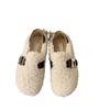 Lamb Wool Shoes Women's Outer Wear 2025 Autumn New Korean Version Retro Flat One-pedal Doudou Shoes Women's Casual Shoes