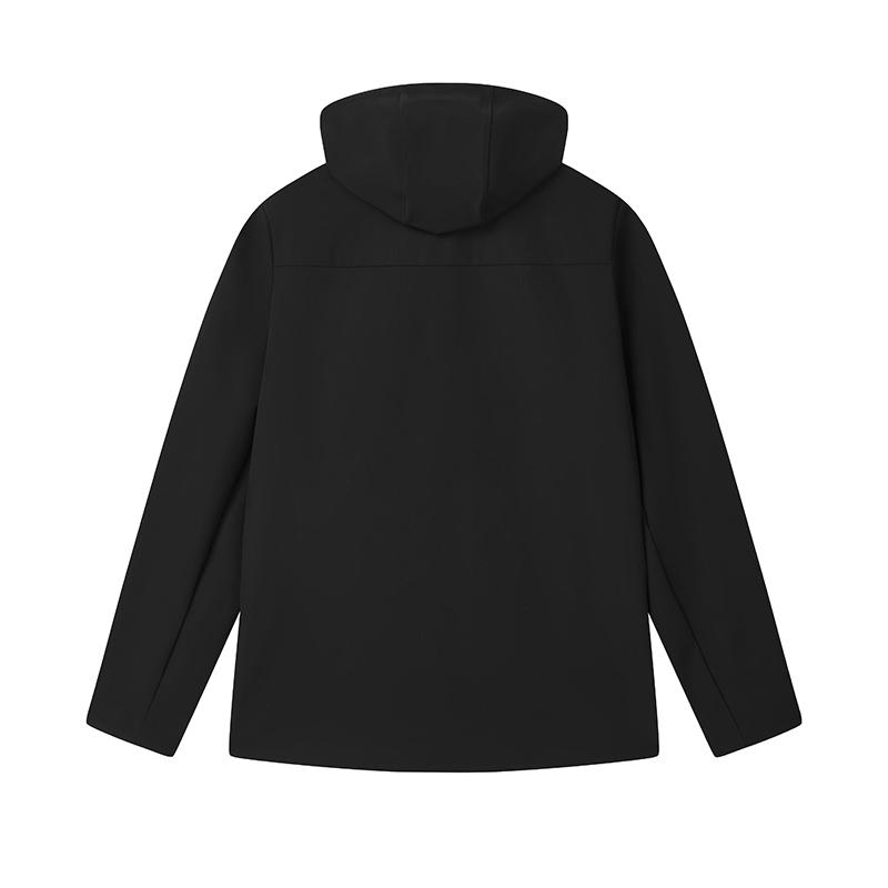 New FILA Lifestyle 2025Q1 Coat Jacket Men's Jet Black F11M513505FBK