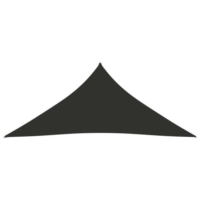 VidaXL Sunshade Sail Oxford Fabric Triangular 4x5x5 M Anthracite