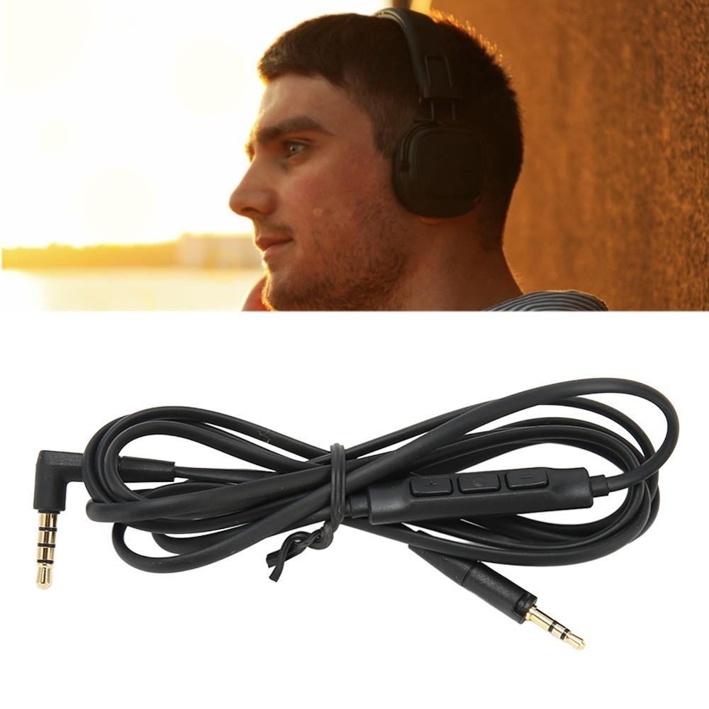 with Mic Remote Volume Control 3.5 mm to 2.5 mm Earphone Cable for Sennheiser HD4.40 HD4.40BT HD4.50 HD4.50BTNC HD4.30i
