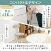 Iris Plaza Folding Chair, Beige, OTCSR-77, Folding Chair, Lightweight, Compact, Stylish, Simple, Interior Design