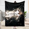 Neymar's Yellow Green Gesture Blanket Soft & Cozy Suitable for Seaside Office Chair for All Occasions Modern Gift for Travel Home Birthdays