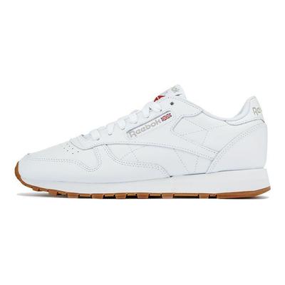Classic Leather White Grey Gum Unisex Sneakers Footwear-White Pure-Grey-3 Rubber-Gum-03 100008491
