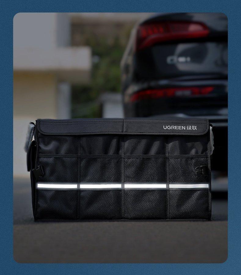 Ugreen Multi-Purpose Trunk Organizer & Cargo Solution - Black (Model LP256 80710)