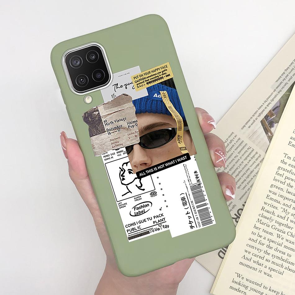 For Samsung Galaxy F22 6.4 inches Case Butterfly Soft Silicon Back Cover For Samsung Galaxy M32 SM-M325FV New Fashion Phone Bags