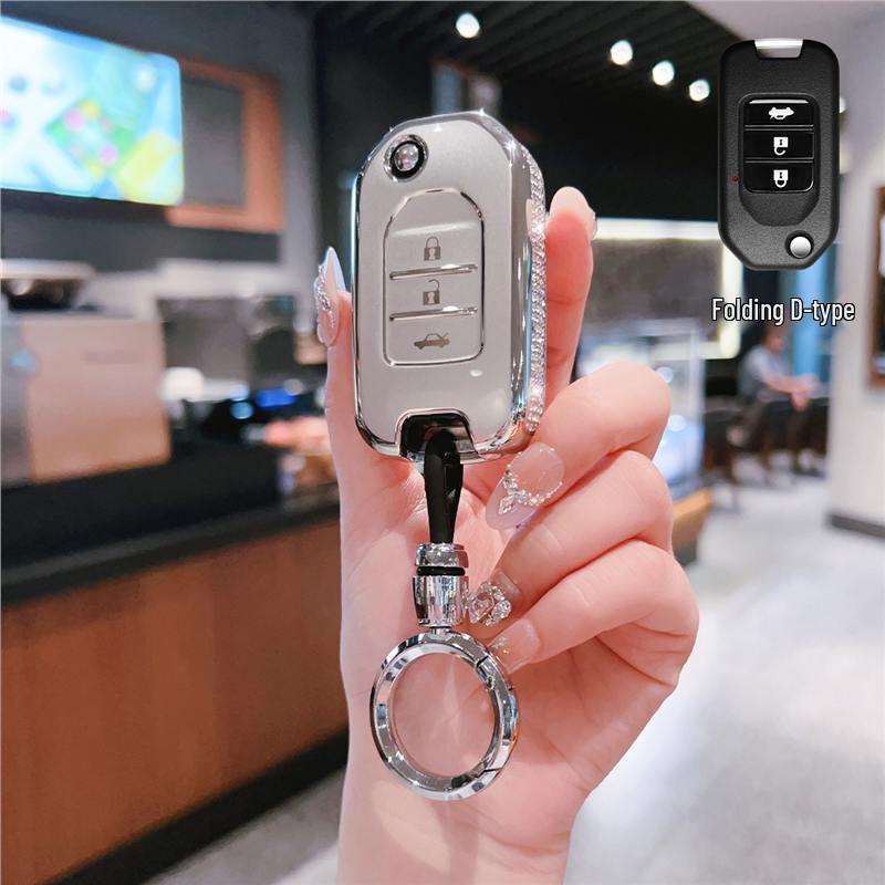Folding Key Case for 9.5th Gen Accord, Civic, XRV, Fit, CRV, Jade