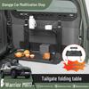 Mengshi M817 Tailgate Storage Rack: Aluminum Alloy Folding Trunk Tabletop Expansion Parts