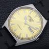 Seiko 5 AUTOMATIC 6309A JAPAN MENS VINTAGE GOLDEN COLOR DIAL WATCH A701458-5 R206b-a701458