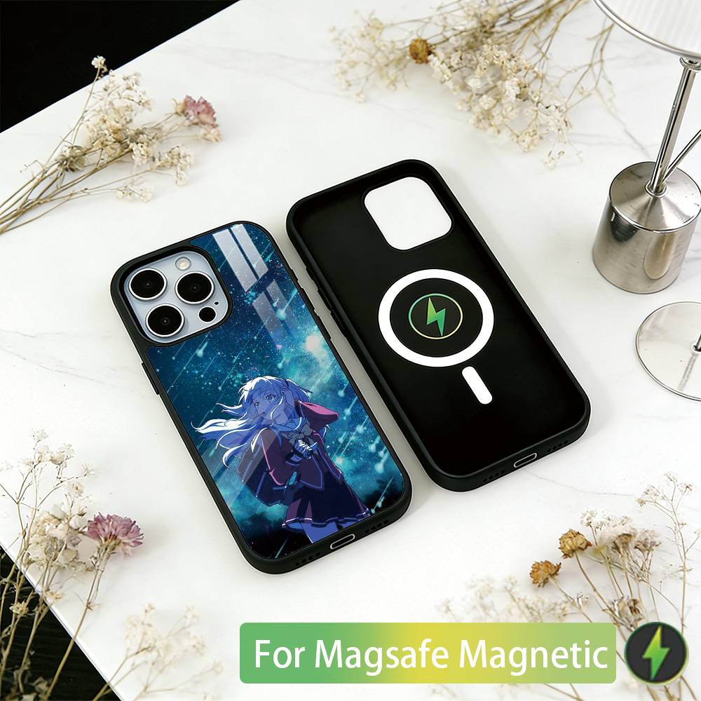 Charlotte Nao Tomori Phone Case For iPhone17,16,15,14,13,12,11 Plus,Pro Magnetic For Magsafe Wireless Charging