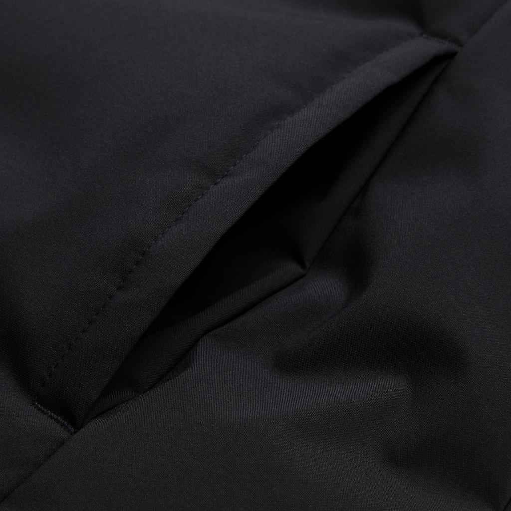 Li-Ning Sports Trend Series Solid Color Stand Collar Cardigan Vest Men Vests Black AMRU033-1