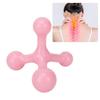 Arch Handheld Massager Tool Triangle Reduce Soreness Mini Handheld 4 Point Massager Pink