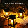 Solar Hanging Lantern Outdoor, Waterproof LED Solar Candle Light, Solar Powered Hanging Light With Clip For Patio Porch Deck Yard Garden Decor
