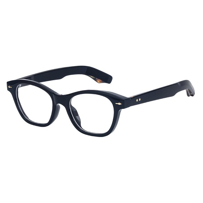 JYL TS Men's Cat-Eye Optical - Retro Anti-Blue Light Plain Frames ZS-98153