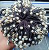 Pearl Hair Tie: Three-Layer Nine-Bead Headwear Accessory